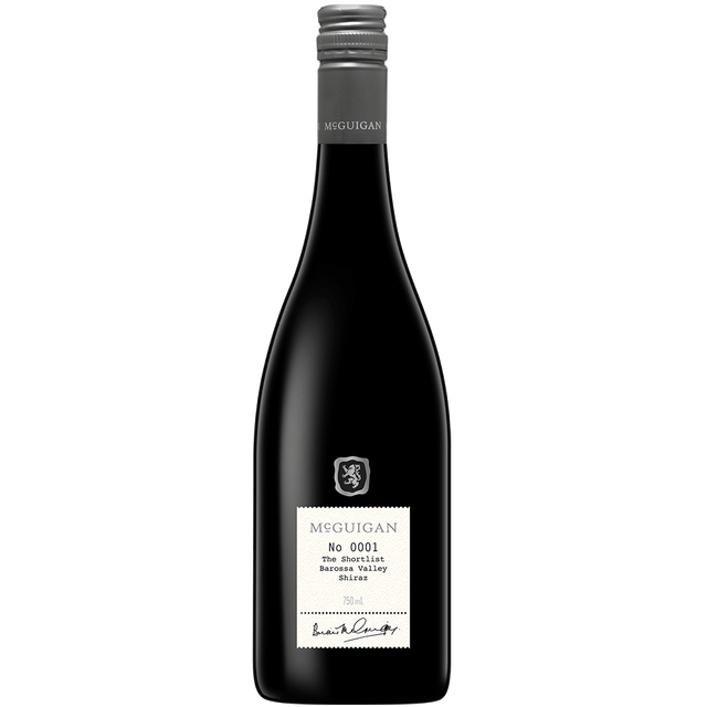 750 ml bottle McGuigan Shortlist Shiraz image number null